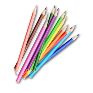 彩色 铅笔 彩铅 元素 学习 学生 文具 工具
