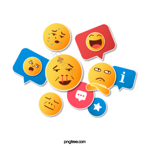 黄色圆脸 三维贴纸 社会表达 可爱风格 脸谱网 Instagram 冷漠 满头大汗