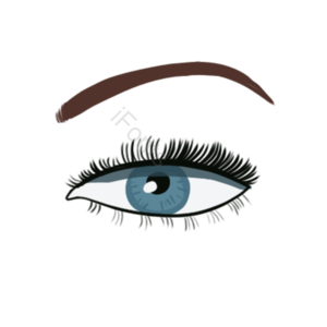 手绘 女性 眼睛 插画 矢量psd 人体