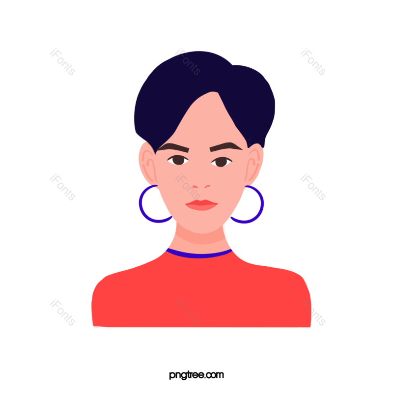 时尚设计图片,动画片元素,头像PNG,艺术免抠素材