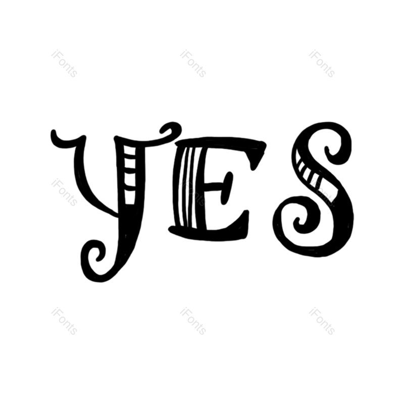 元素图片,黑白元素,字母PNG,英文免抠素材