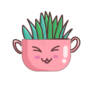可爱 卡通 绿植 盆栽