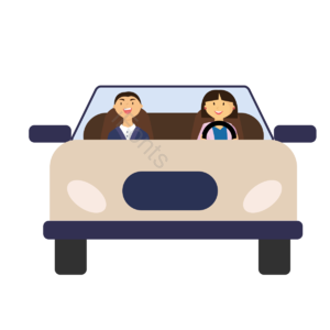 旅游 粉色 汽车 手绘 车灯 户外 开车 车轮