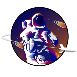 科幻 宇航员 手绘 宇宙 插画 创意 星球 太空