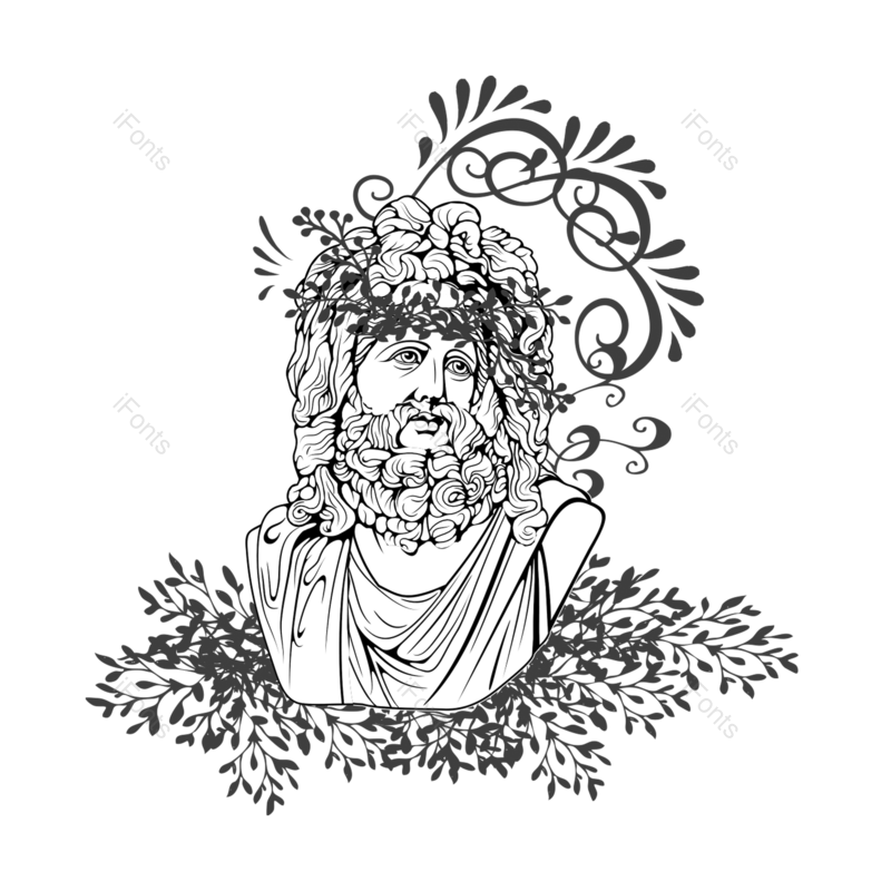 元素图片,插画元素,欧洲PNG,手绘免抠素材