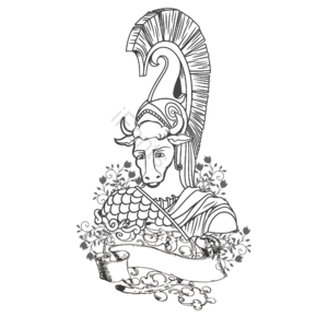 古 神话动物 插画 欧洲 古罗马 古希腊 元素 手绘