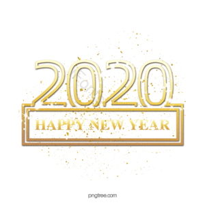 年份 立体 闪耀 渐变 新年快乐 洒金 颗粒感 奢金