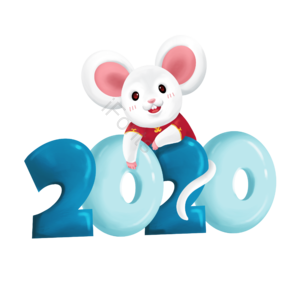 老鼠 2020年 鼠年新年头像框  十二生肖 手绘竽 动画片 ly