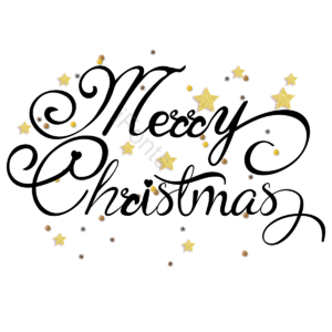 圣诞节 快乐 花体 金色 立体 星星 彩带 艺术字