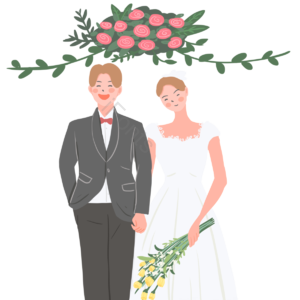 白色婚纱 婚礼仪式 永恒 爱情 浪漫 花束 婚姻关系 幸福