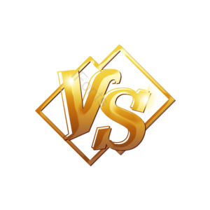 vs 比拼图标 对决 光泽感 光点 渐变 线稿 立体感