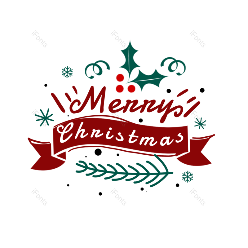 标签图片,彩带元素,条幅PNG,圣诞快乐免抠素材