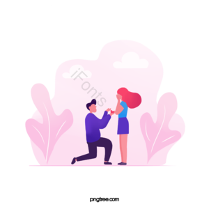 情侣 ui 人物 插画 手绘 卡通 场景 甜蜜