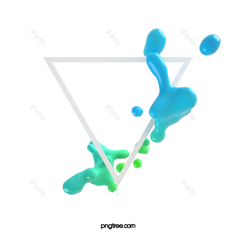 立体图片,三角形元素,抽象PNG,白色免抠素材