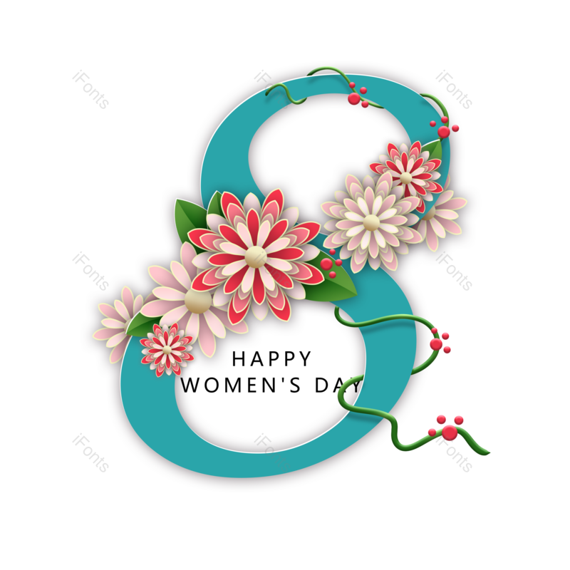 装饰图片,女人元素,花草PNG,美丽免抠素材