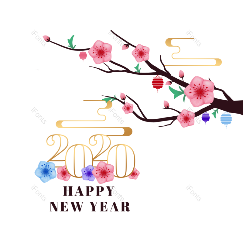 中国图片,喜庆的元素,花瓣PNG,樱花免抠素材