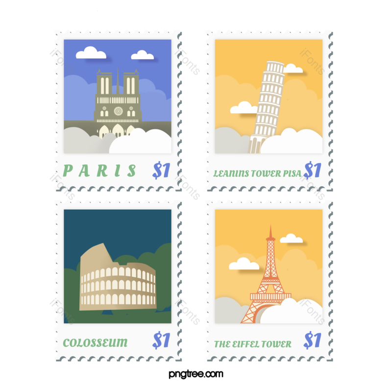 动画片图片,世界元素,建筑PNG,免抠素材