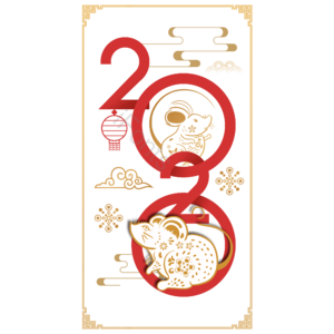 鼠年 二千零二十 传统的 装饰 新年 瑞鼠欢迎春天 爆竹 鼠标
