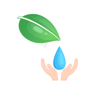 世界水日 环保保护环境 节约用水 宣传架 水珠水圈 度佳节 签签 和风装饰