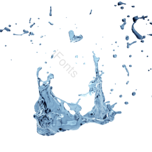 水 流 溅 立体 透明材料 蓝色 液体 溅