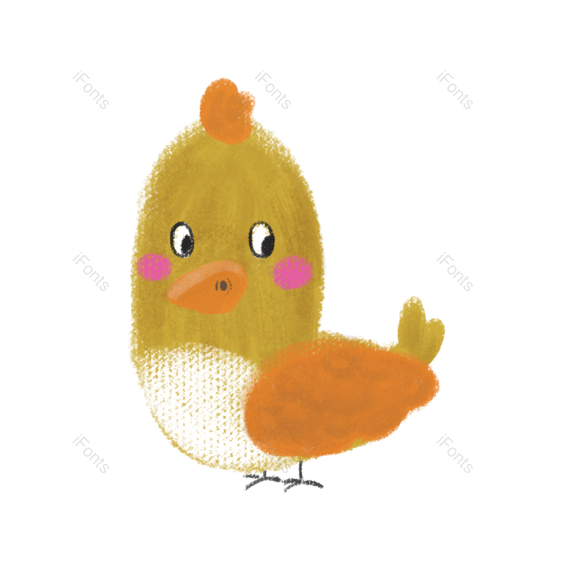 动画图片,动画片元素,手绘动物PNG,小动物免抠素材