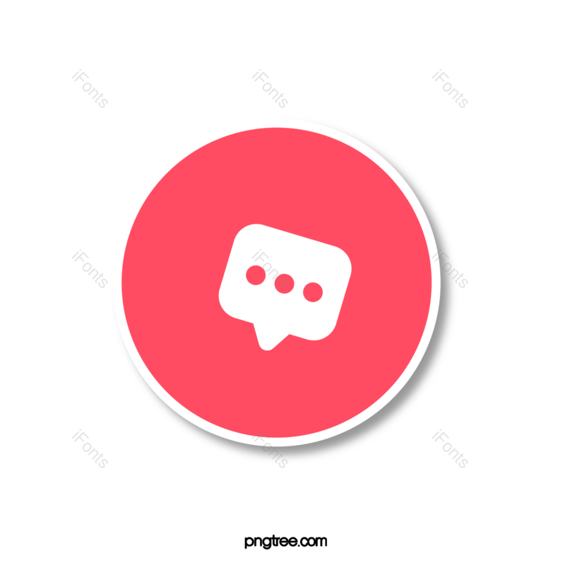 对话图片,红色元素,粉色PNG,红色矢量免抠素材