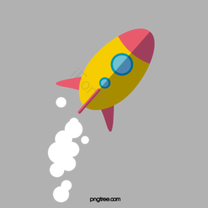 航空 火箭 太空飞船 天线 可爱 星球 卡通 太空蓝色