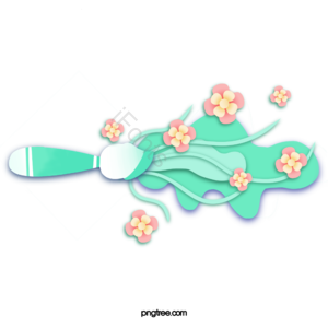 手绘 春季 画笔 花 剪纸 节气 绿色 季节