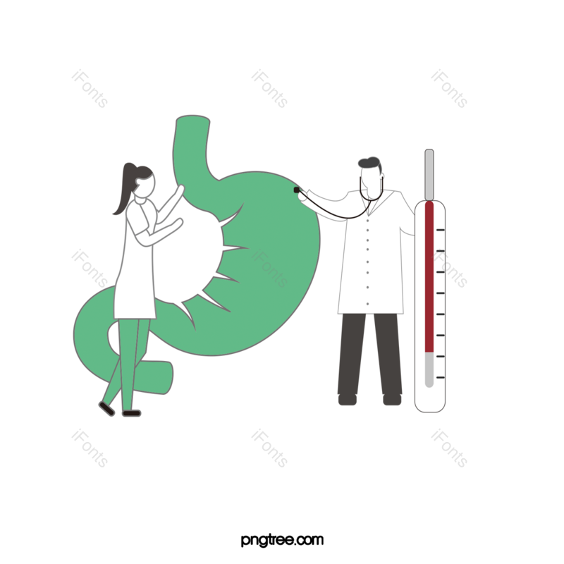 卡通图片,保护元素,医学PNG,病毒免抠素材