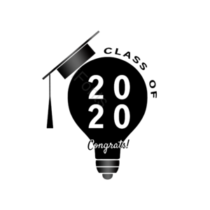 毕业 2020年 学生 毕业季 单身汉 大学 有创意的 黑色