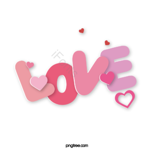 情人节 手绘 元素 情人节装饰 LOVE