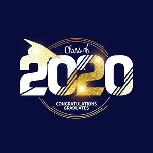 花式英文字体 金粉 年份 湿润的光芒 单身汉 边框 2020年 标签