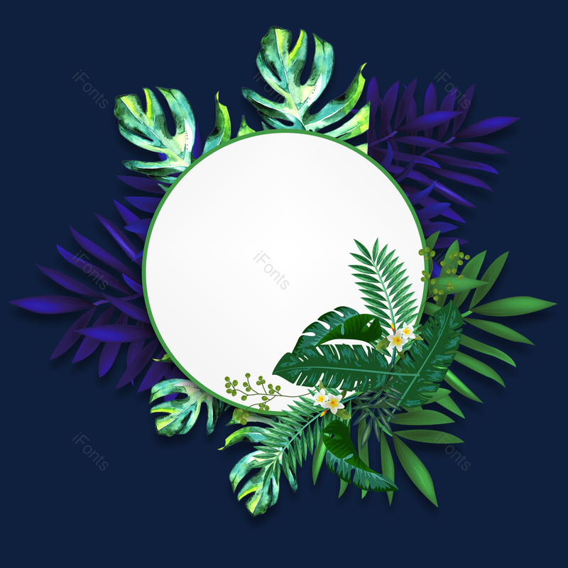 绿叶图片,元素,PNG,免抠素材