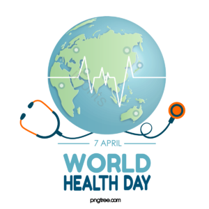 世界卫生日 听诊器 心爱 四月 4月7日健康 心跳 红色 度佳节