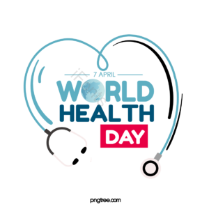 世界卫生日 听诊器 心爱 四月 4月7日健康 心跳 红色 度佳节
