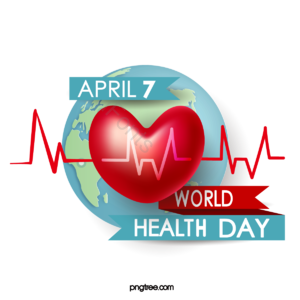 世界卫生日 听诊器 心爱 四月 4月7日健康 心跳 红色 度佳节