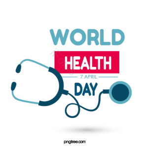 世界卫生日 听诊器 心爱 四月 4月7日健康 心跳 红色 度佳节
