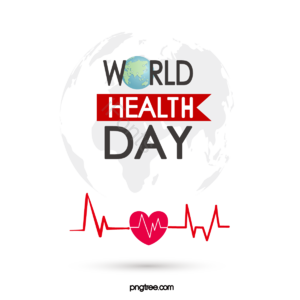 世界卫生日 听诊器 心爱 四月 4月7日健康 心跳 红色 度佳节