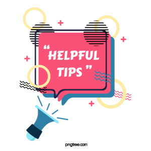 helpful tips 喇叭 可爱对话框 几何图形 提示标签