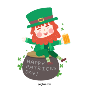 啤酒 三叶草 派对 狂欢 幸运 红胡子 patricks day