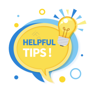 三角形 helpful tips 瓦特 黄色 海军蓝 对话 灯泡