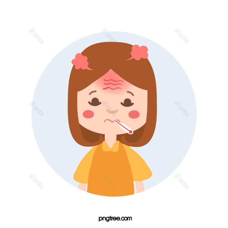 病毒图片,面具元素,头像PNG,女孩免抠素材