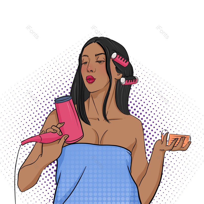 元素图片,美女元素,女人PNG,蓝色免抠素材