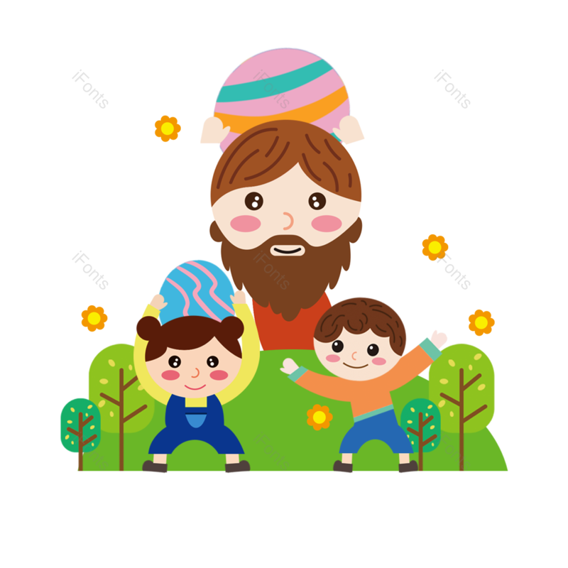 围巾图片,动画片元素,绿色PNG,红色免抠素材