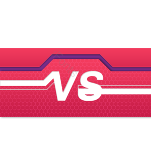 红色 质感 卡通 vs 科技 科幻 炫酷 图案