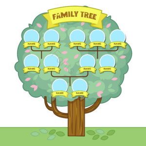 家族树 famliy tree 家庭树 家谱 关系 联系 树