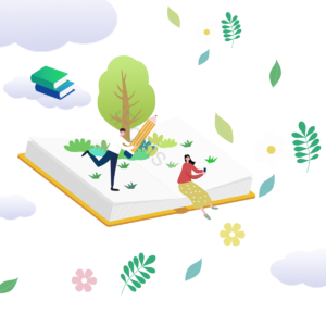 教育 儿童幼儿 学习 动画片 手绘竽 书 文具 植物