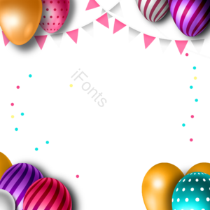 happy生日快乐 颜色层次 字体 寿辰 繁星 生日聚会 生日剪贴画 气球剪贴画