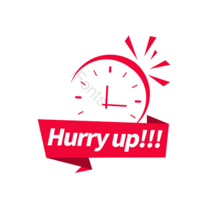条幅 快点 立体感 线条图形 闹钟 钟表 hurry up