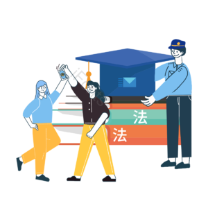 毕业帽 法 争端 争夺 上火 动画片 手绘竽 白色